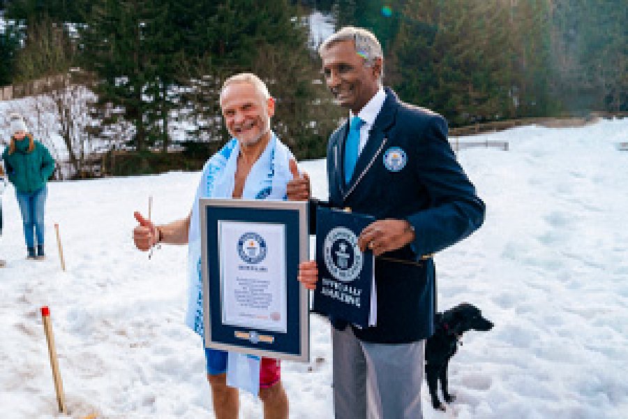Josef Šálek ist der neue Weltrekordhalter im Guinness World Records!