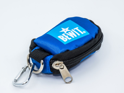 BEWIT Travel mini case for 8 bottles (2 ml) - dark blue colour