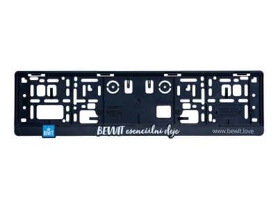 License plate holder for your car BEWIT