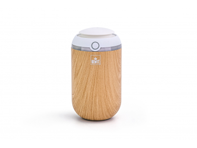BEWIT® Aroma diffuser waterless DUAL STRONG, light wood