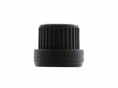 Capac de plastic BEWIT negru pentru sticle GL 18